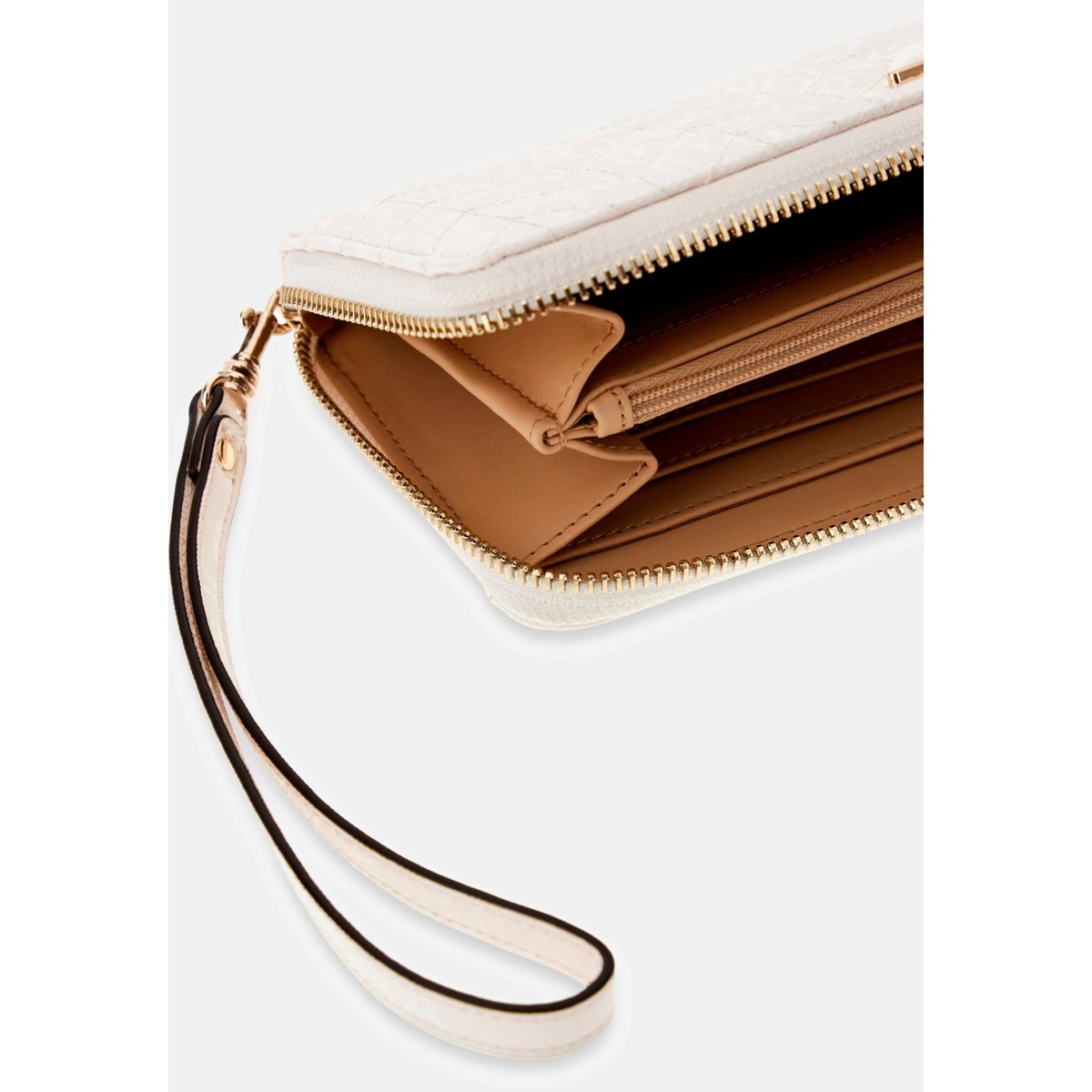 Portefeuille Stacey blanc, GUESS