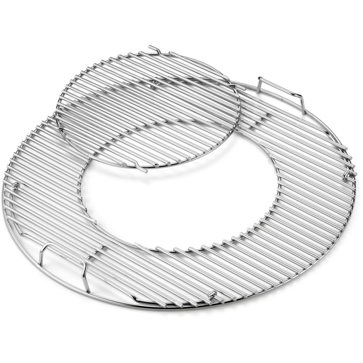 Grille barbecue de cuisson GBS 57cm Gourmet BBQ System argent, WEBER