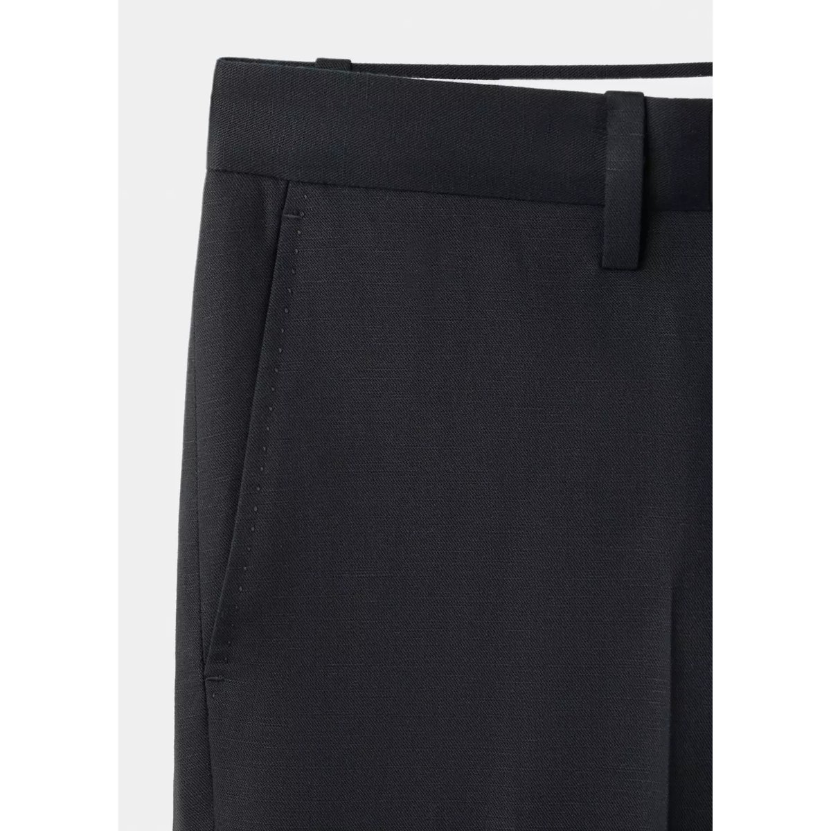 Pantalon de costume Amalfi slim fit bleu marine, MANGO MAN