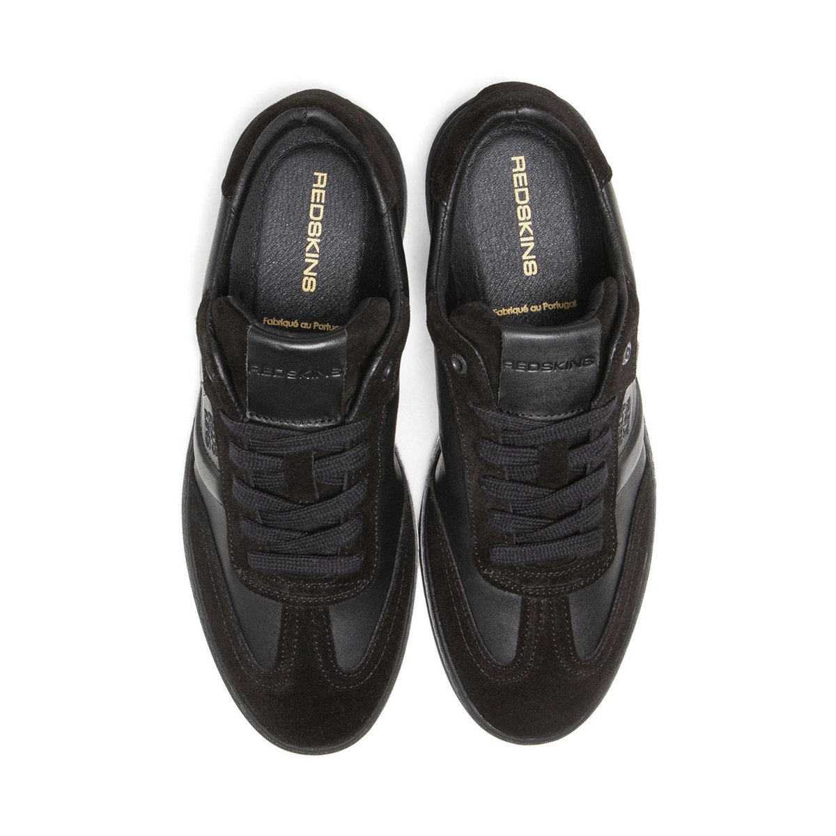 QUADRI COGNAC+BEIGE noir+noir, REDSKINS