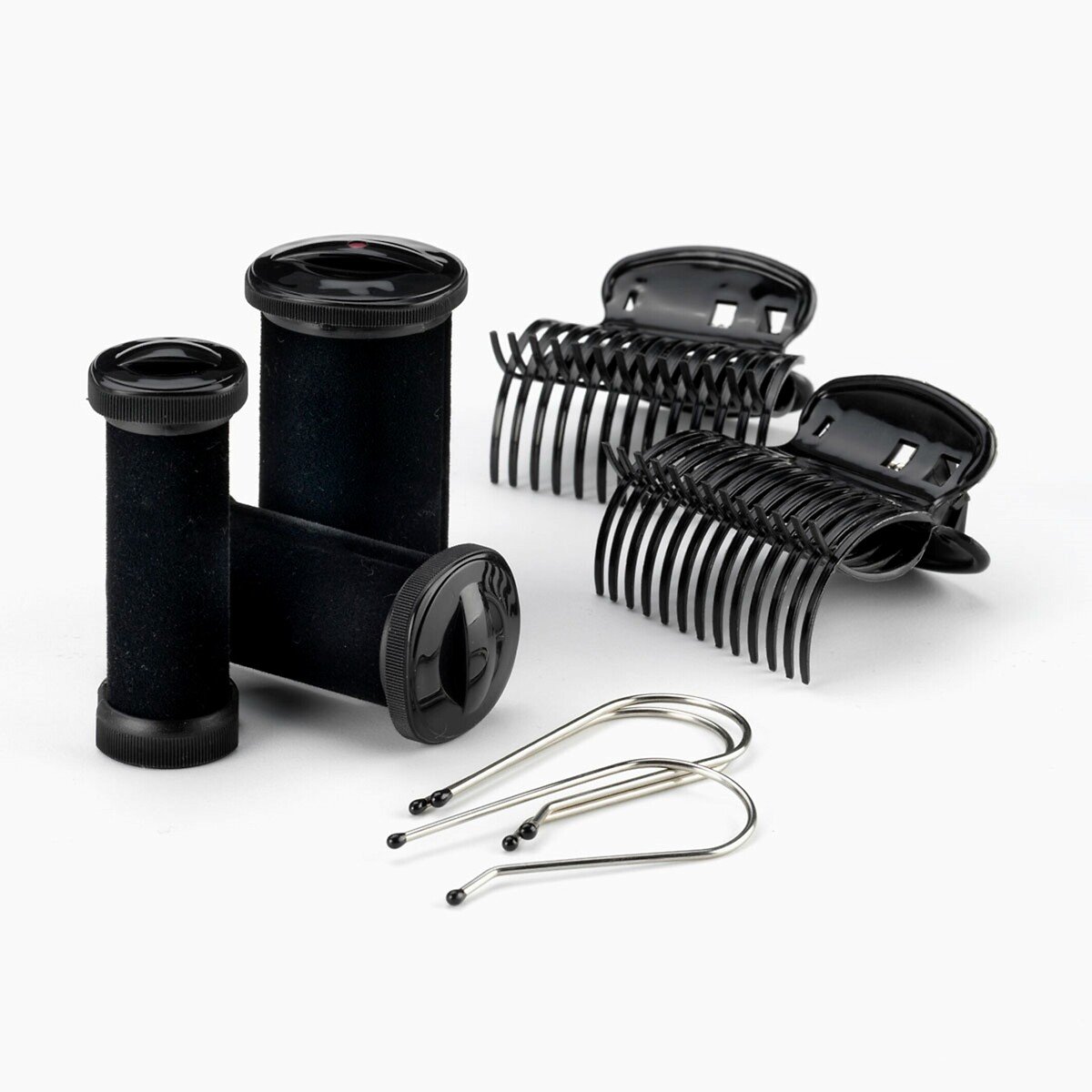 Bigoudis chauffants Thermo-Ceramic Rollers noir, BABYLISS