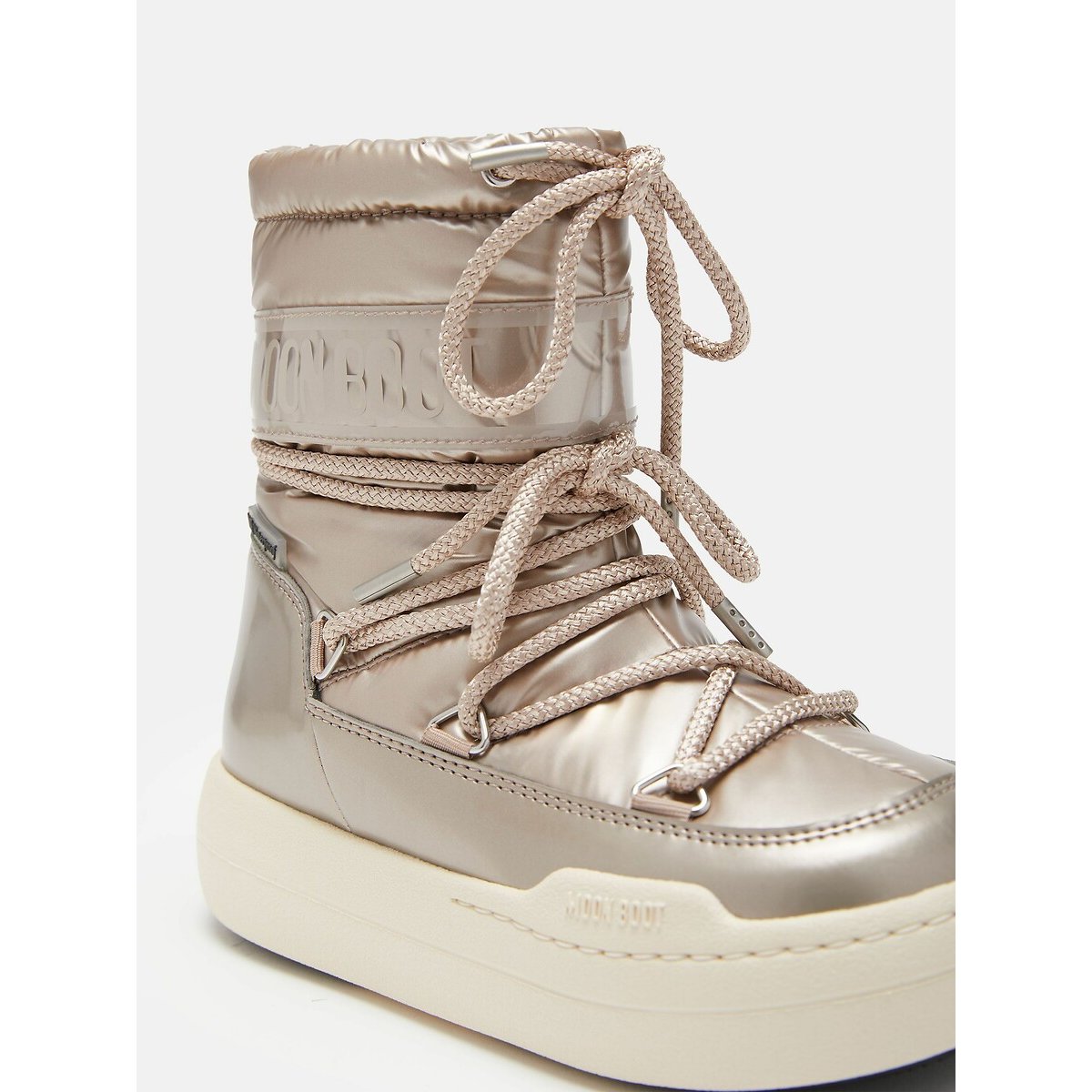 Moon Boots Park roze met pailletten, MOON BOOT