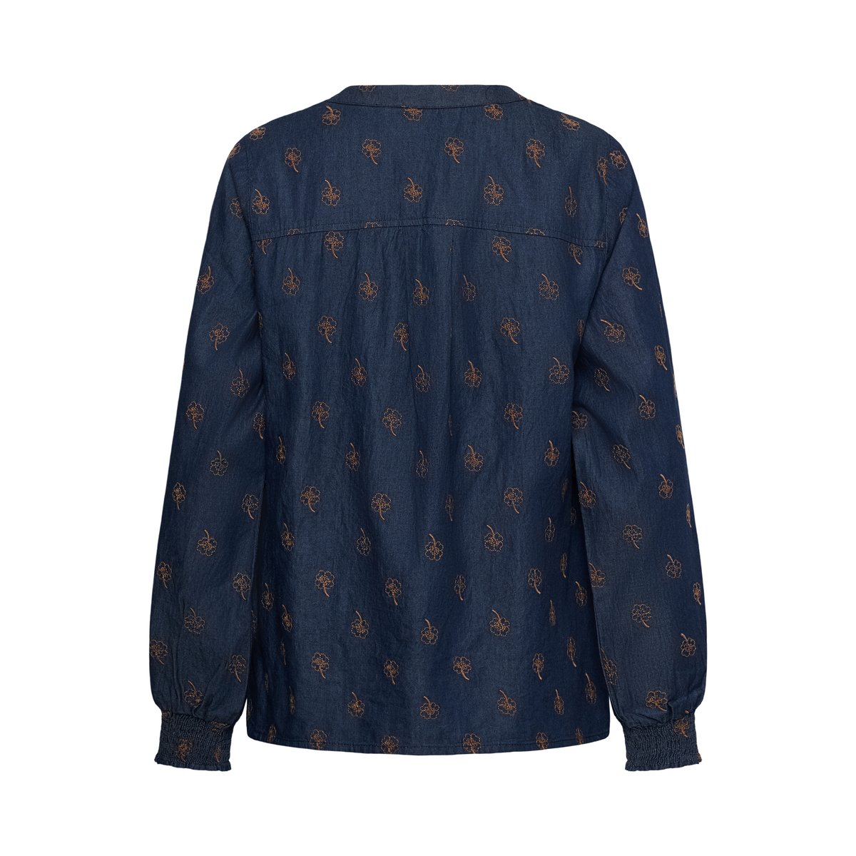 Blouse à manches courtes bleu rinse wash, CULTURE