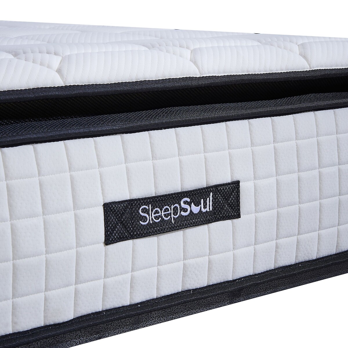 SleepSoul Bliss 2000 Pocket Hybrid Pillowtop Mattress white, SLEEPSOUL