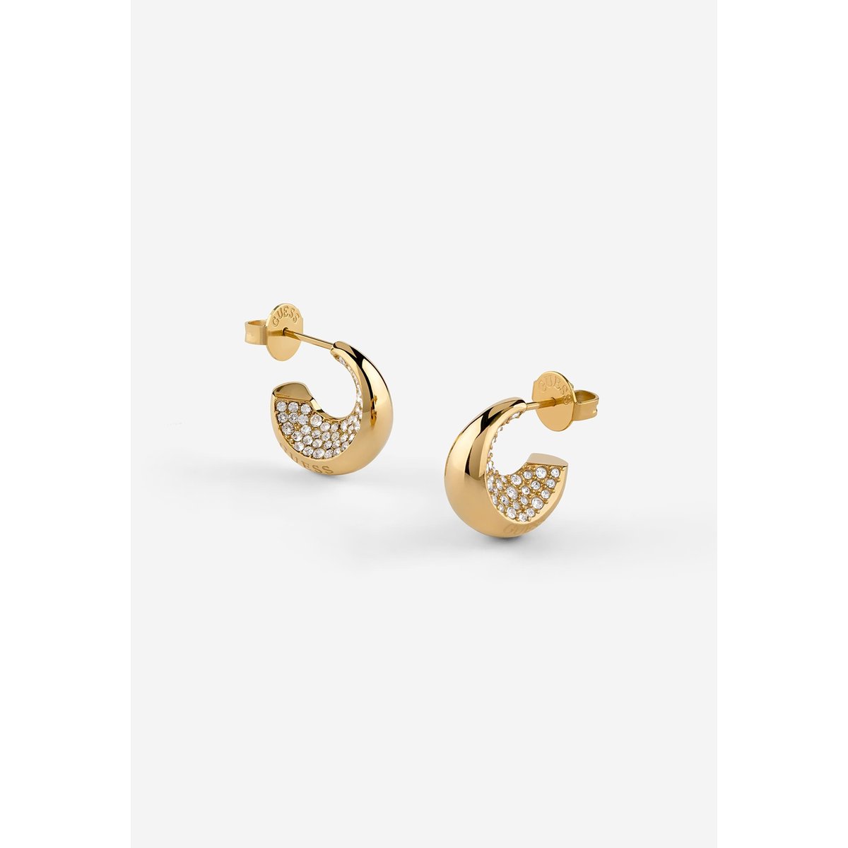 Boucles D'oreilles Moon Drops or, GUESS