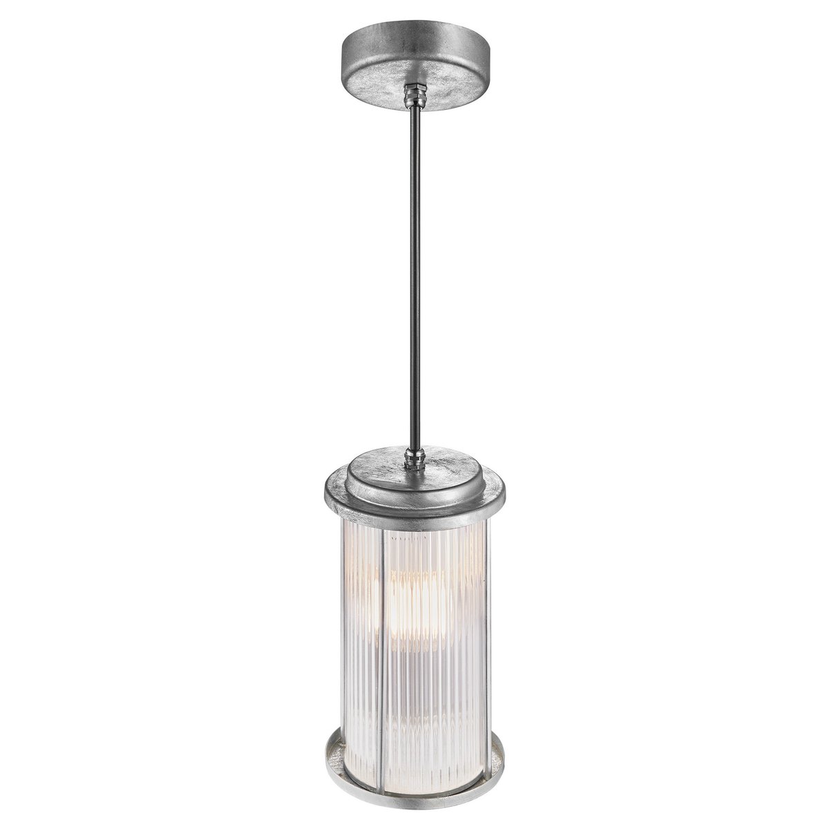 Suspension Cylindrique agréable et élégante pour l'exterieur en acier galvanisé, LINTON acier galvanisé, NORDLUX
