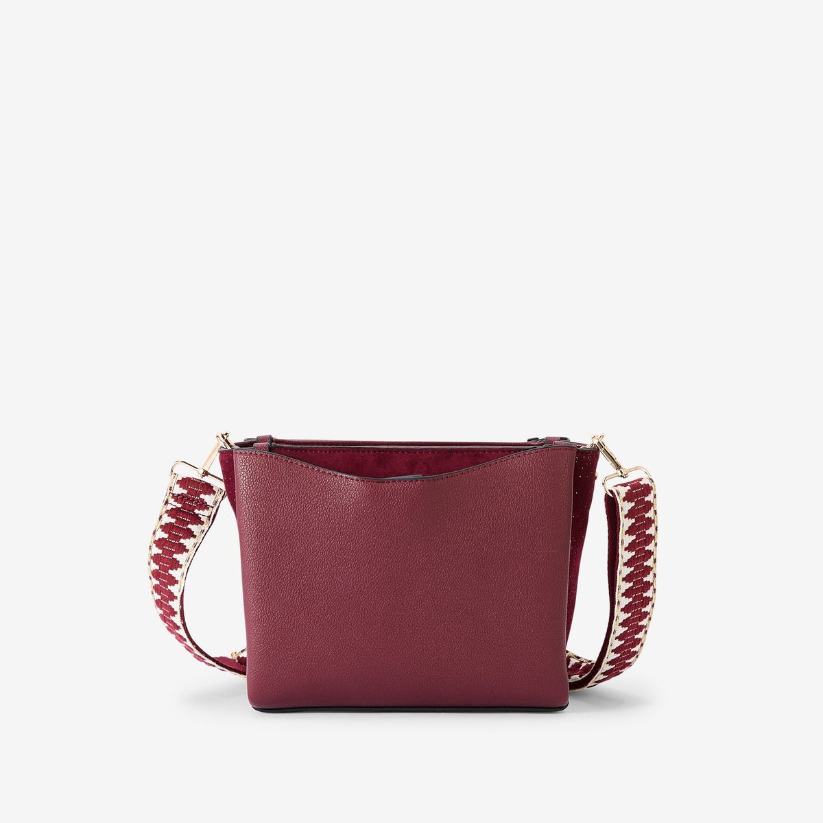 Sac multi poches  Roseanna bordeaux,doré, LOLLIPOPS
