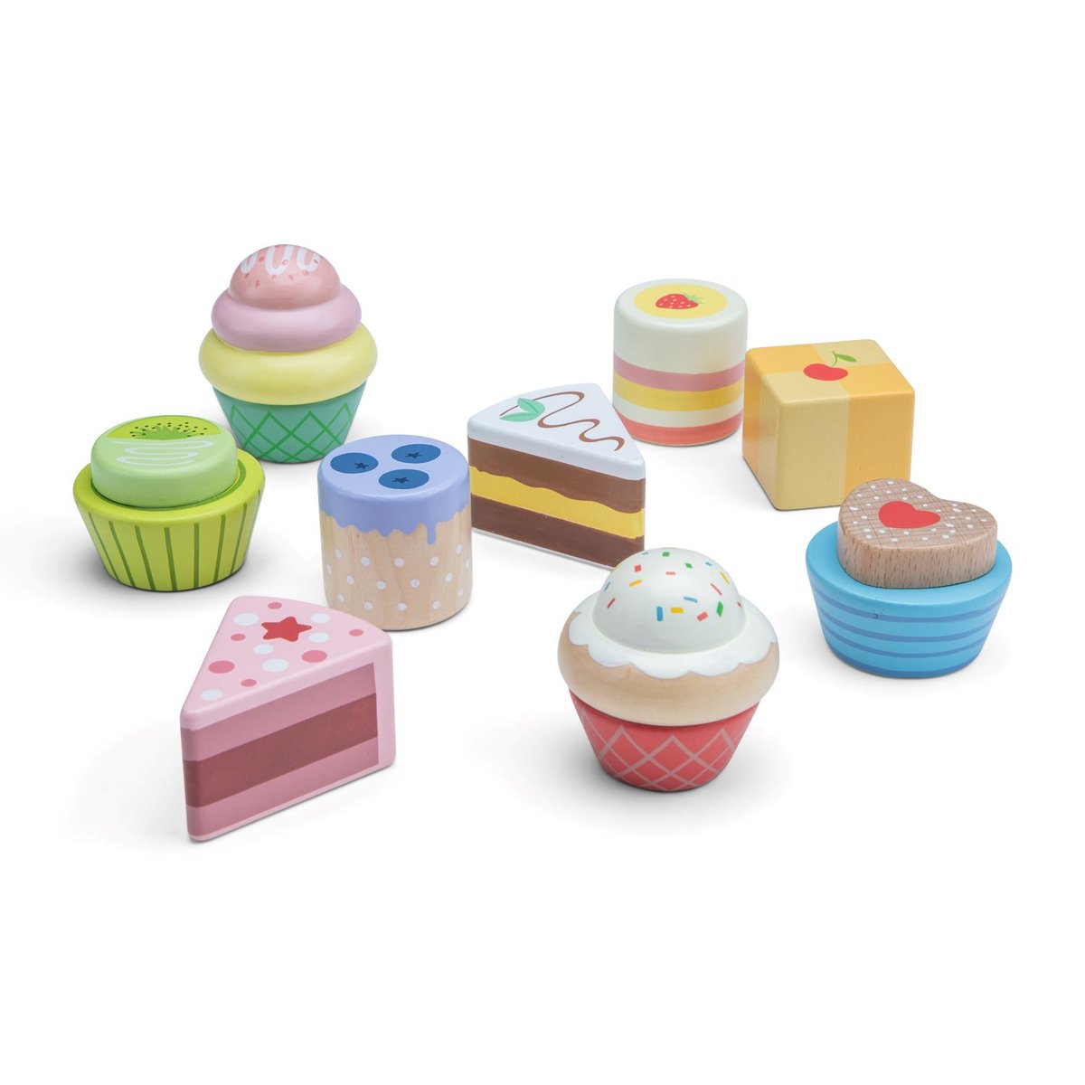 Assortiment de pâtisseries rose, NEW CLASSIC TOYS