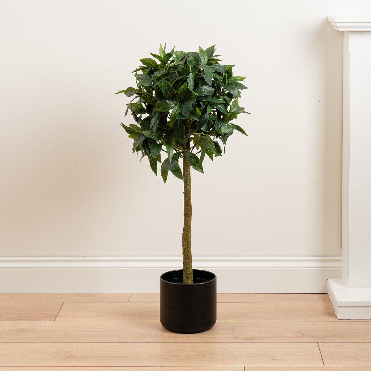 90cm Artificial Bay Tree in Black Pot green, SO'HOME