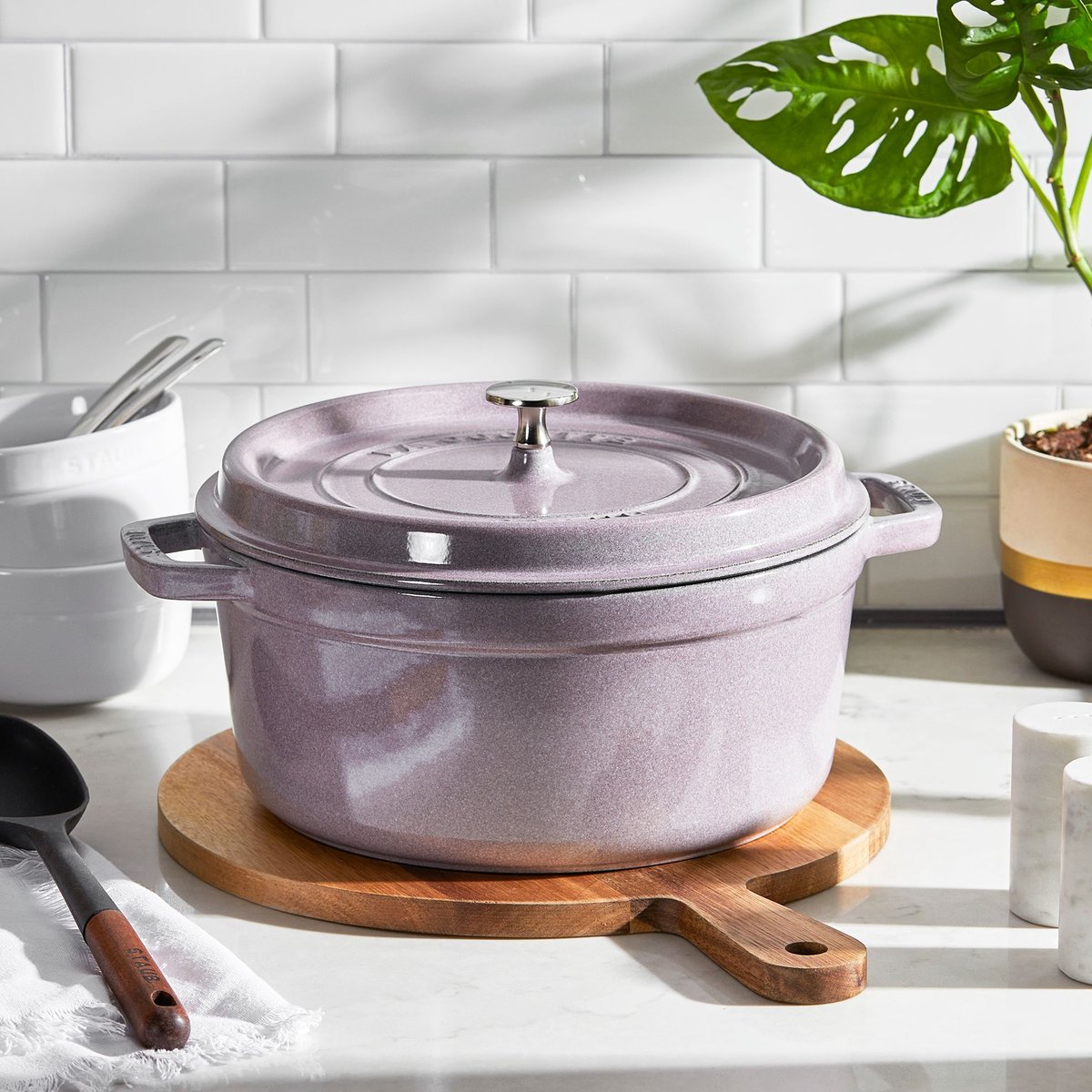 Cocotte, Rond(e), Fleur de Cerisier, Fonte fleur de cerisier, STAUB