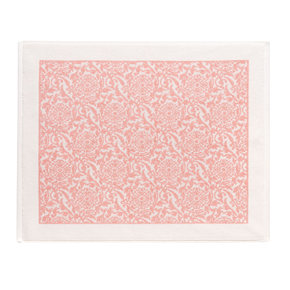 Tapis de bain 750 g/m², CHARME pivoine, LE JACQUARD FRANCAIS