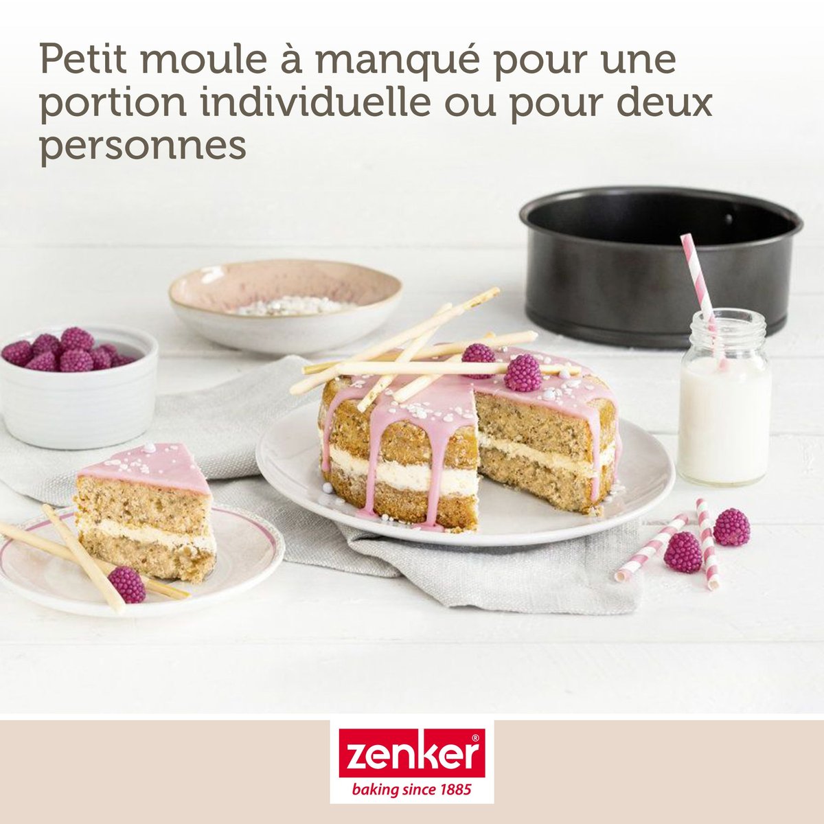 Set de 5 ustensiles de pâtisserie moule à manqué SPÉCIAL MINI noir, ZENKER