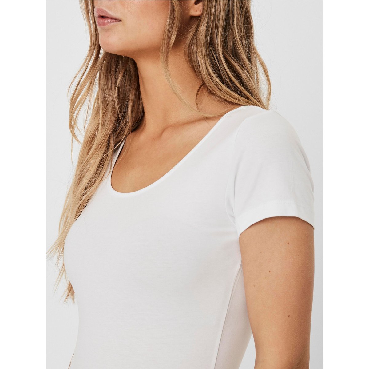T-Shirt bright white 1, VERO MODA