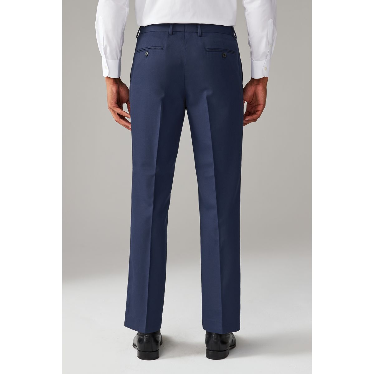 Pantalon de costume texturé bleu vif, NEXT
