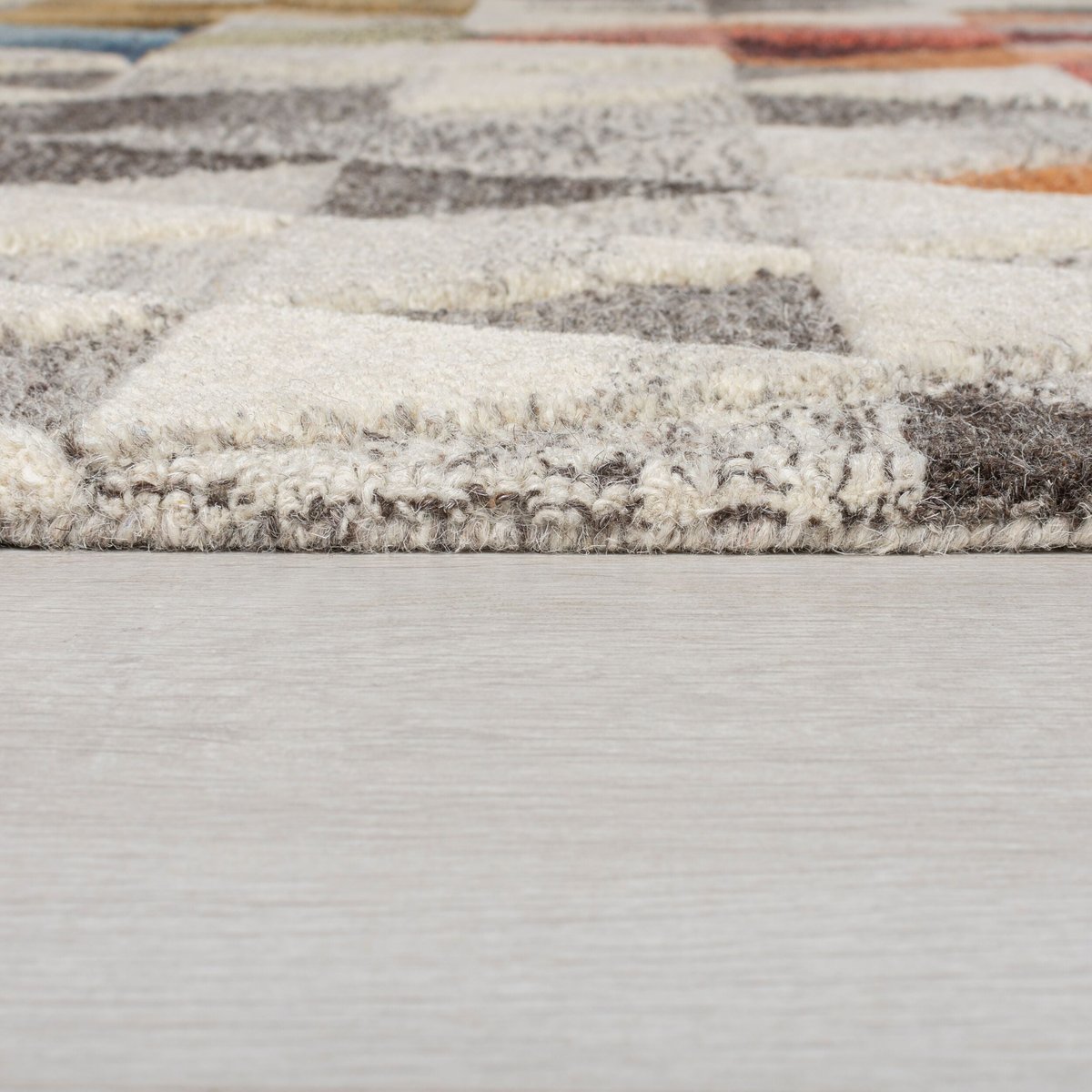 Tapis en laine de couloir AMARI multicolore, FLAIR RUGS