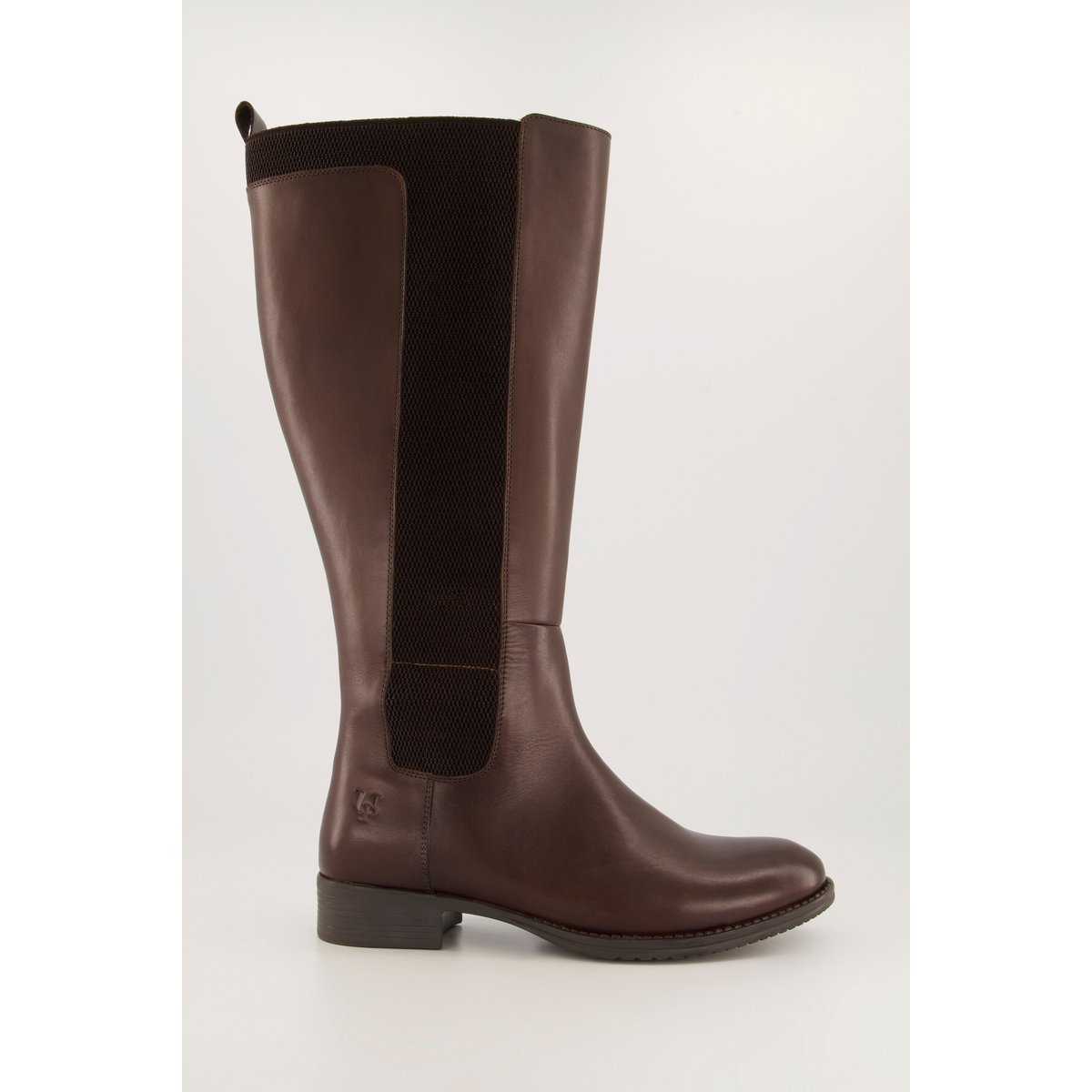 Bottes en cuir tige XL , pied large expresso, ULLA POPKEN