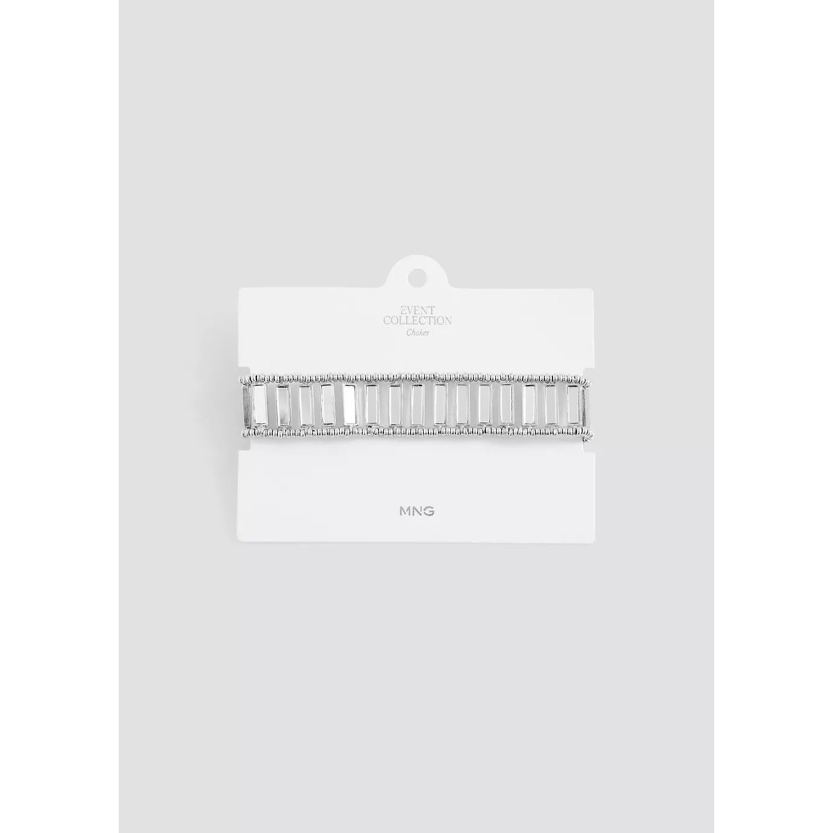 Collier à perles effet miroir argent, MANGO TEEN