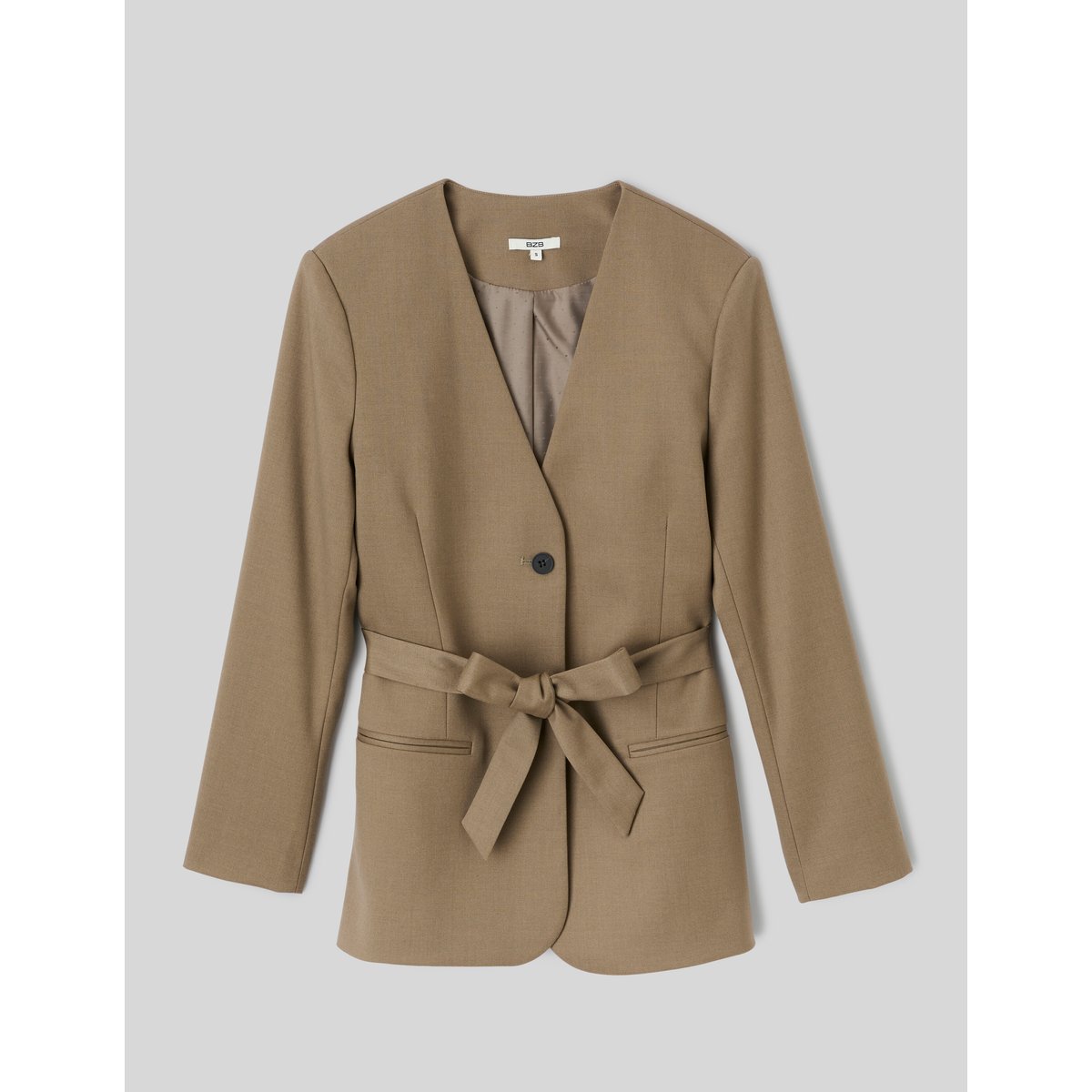 Blazer ceinturé brown, BZB