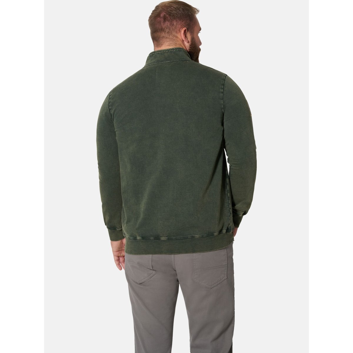 Veste en molleton BLANKUR olive, JAN VANDERSTORM