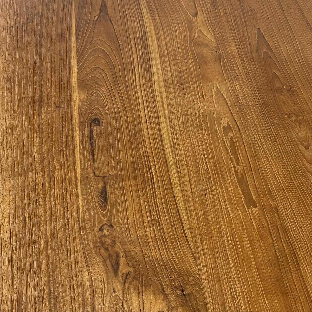 Table à manger ovale en bois de teck recyclé 190 cm ONTARIO bois naturel, PIER IMPORT