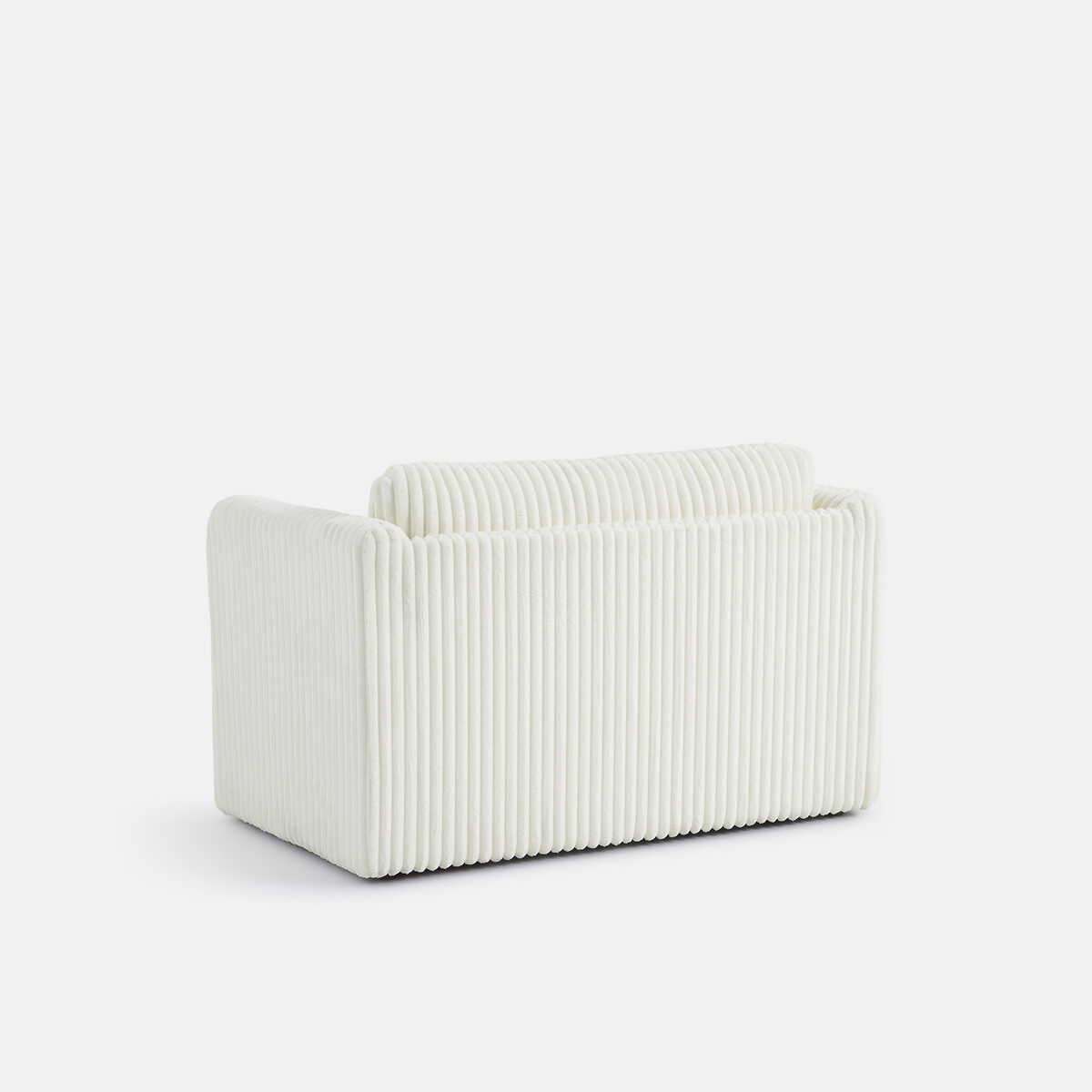 Banquette-lit velours grosses côtes XL, Hazel ecru, LA REDOUTE INTERIEURS