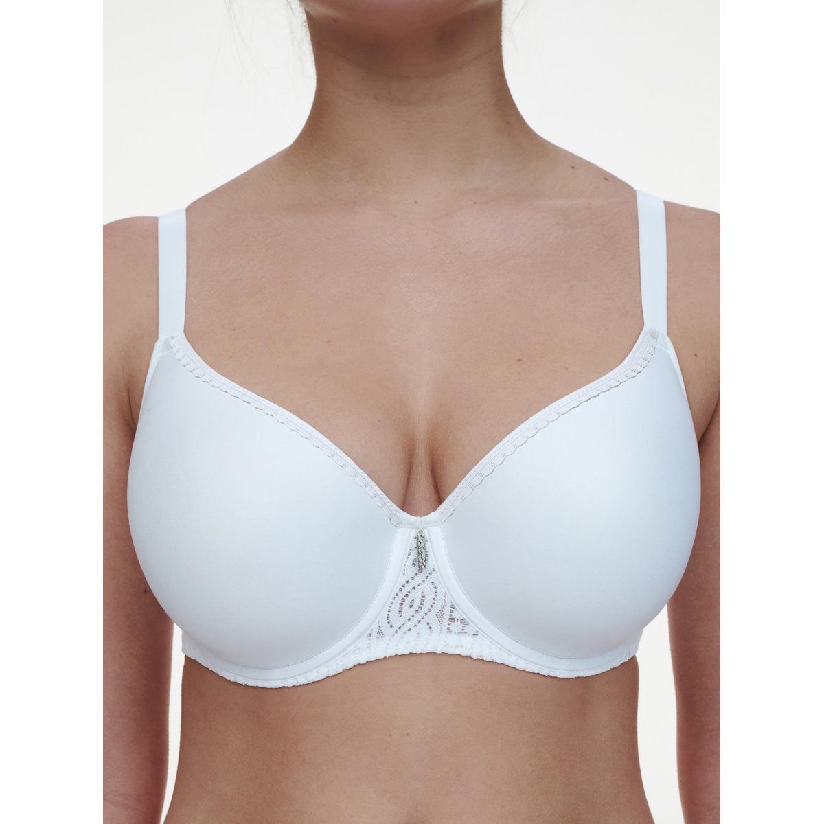 Soutien-gorge mémoire de forme très emboîtant EASY SUPPORT blanc, CHANTELLE