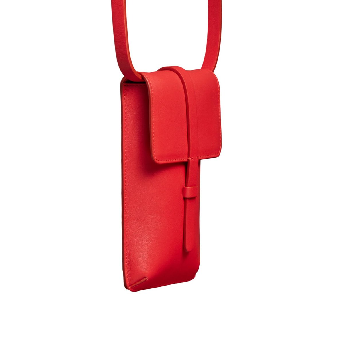 Pochette léonore rouge, INES DE LA FRESSANGE PARIS