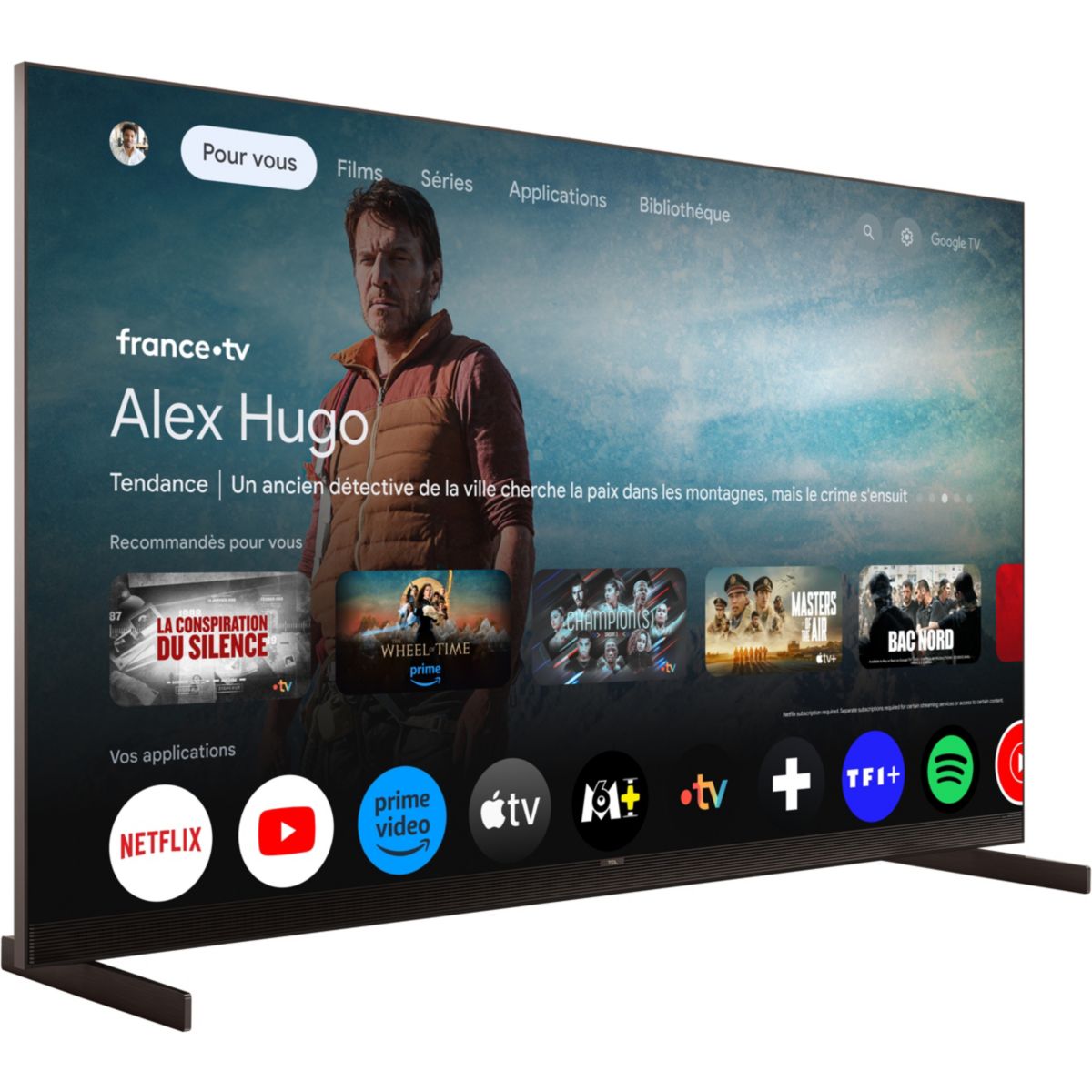 TV Mini LED 75X11L (2026) 75" (189 cm) couleur unique, TCL