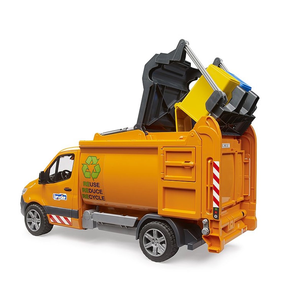 MB Sprinter gestion des déchets municipaux orange, BRUDER