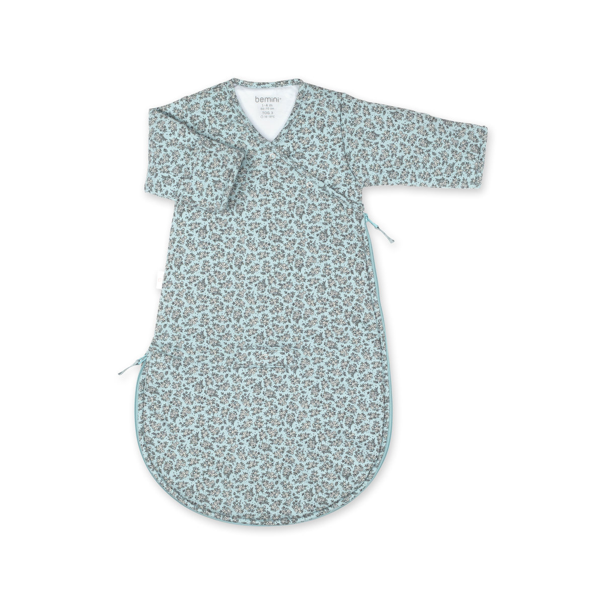 Gigoteuse avec moufles hiver - TOG 3 Cocon bien chaud heidi opalin, BEMINI