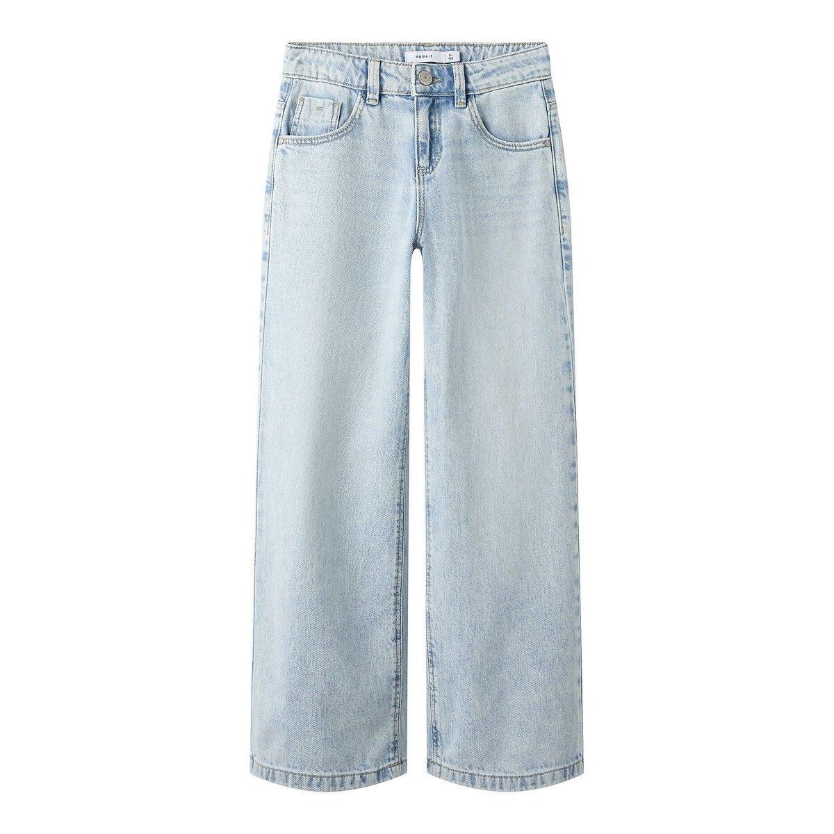 Jeans larghi denim blu chiaro, NAME IT