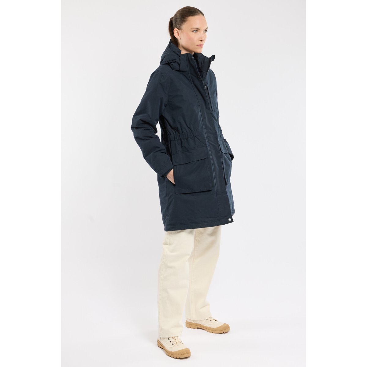 Parka coutures étanches BRAZZA navy, BERMUDES