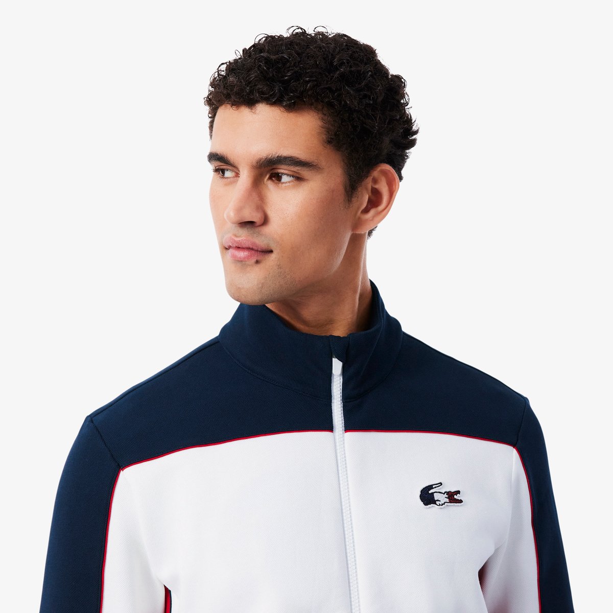 Veste cérémonie Équipe de France de tennis bleu-law, LACOSTE
