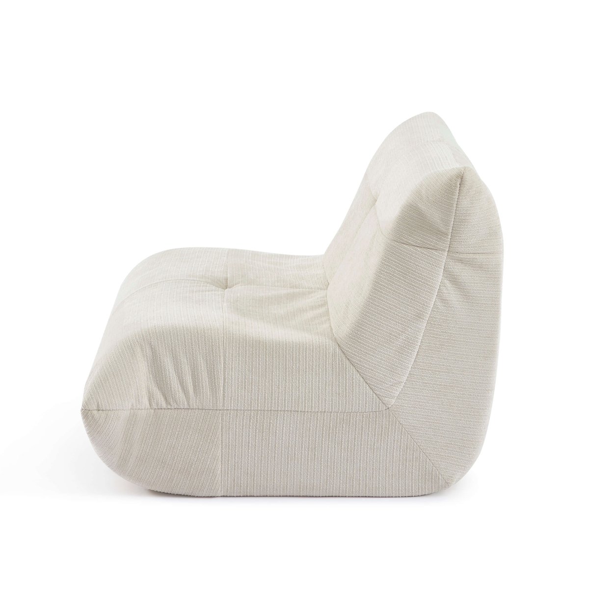 Fauteuil compressé en mousse et tissu  KAIDO beige, BAÏTA