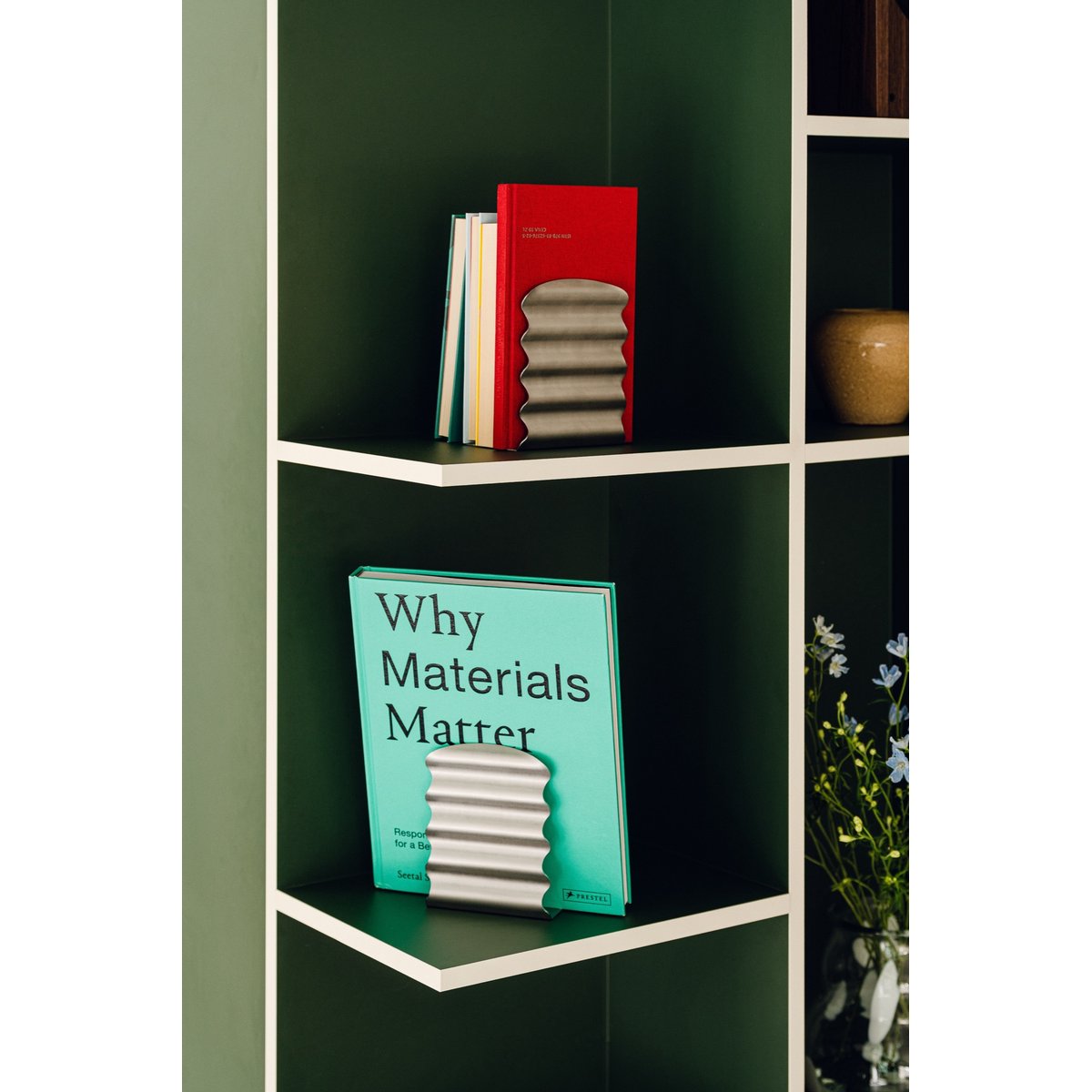 Serre-livres OLBI stainless steel, NOO.MA