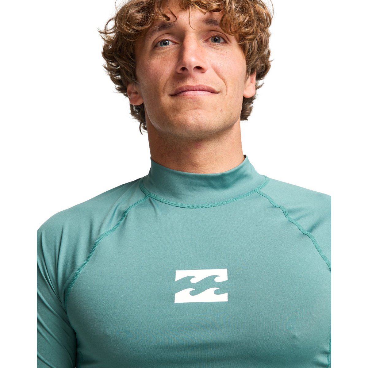 Lycra manches longues WAVES ALL DAY vert sea green, BILLABONG
