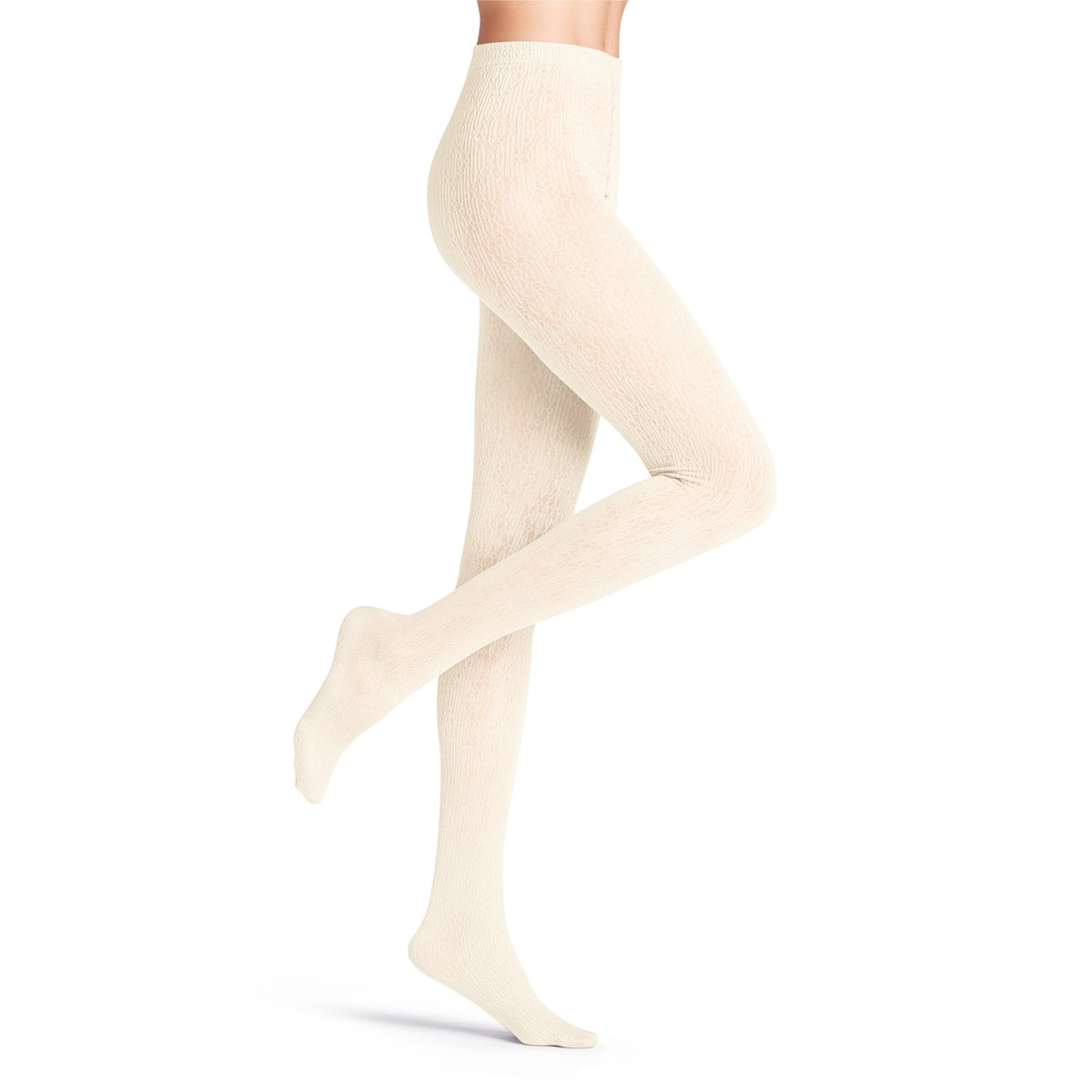 Collant Temple Angel 60 Semi-opaque blanc perle, FALKE