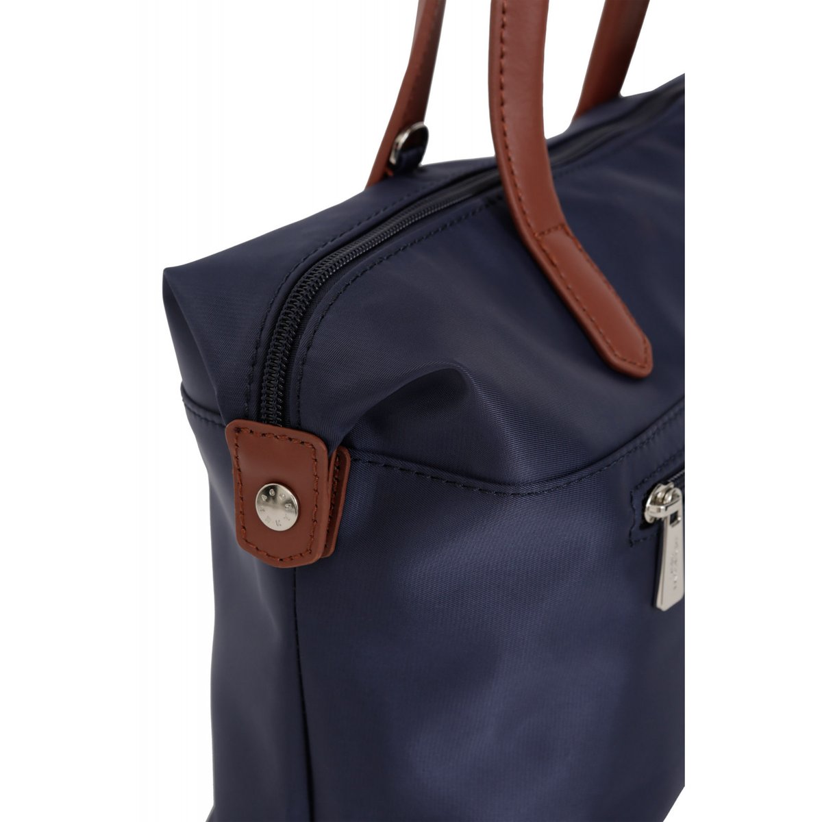 Sac cabas porté main POP bleu marine, HEXAGONA