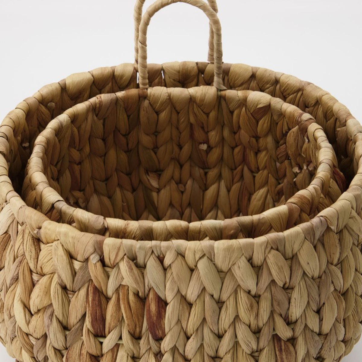 Panier rangement jacinthe Hang Set 2 bois clair, HOUSE DOCTOR