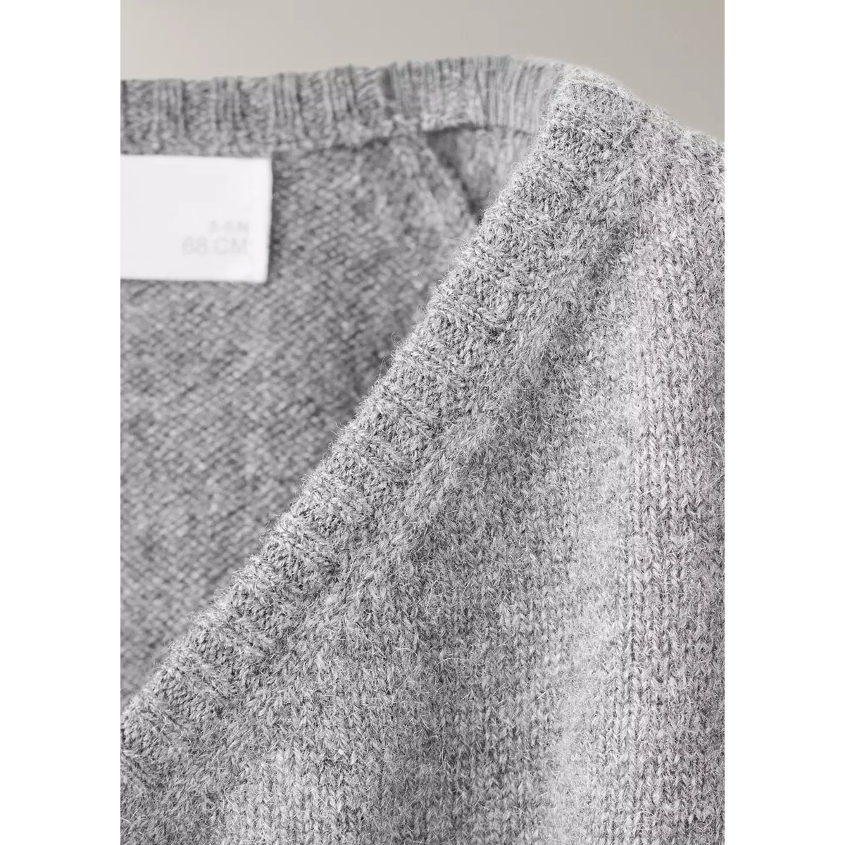 Combinaison pyjama 100 % cachemire à design croisé gris, MANGO HOME