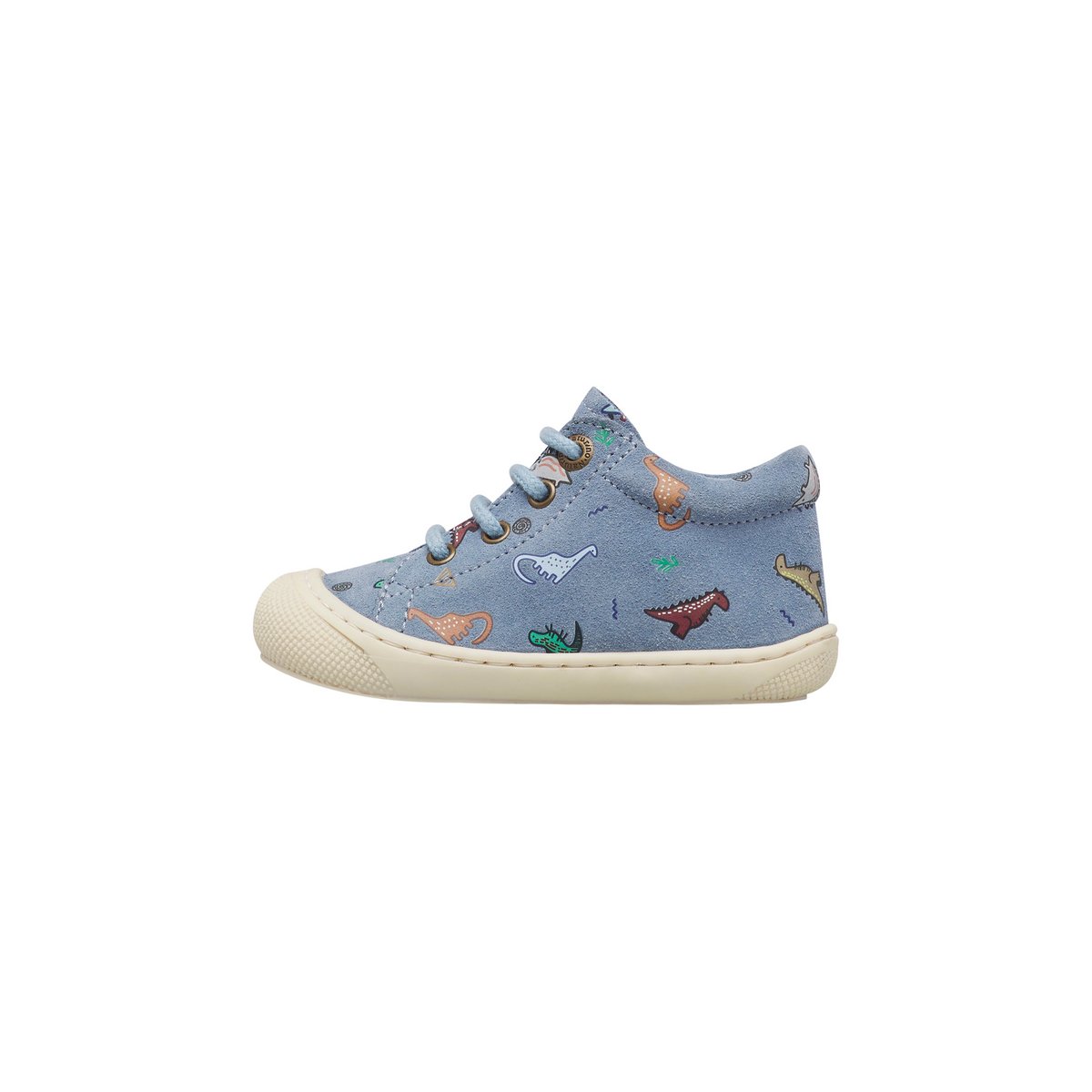 Chaussures premiers pas en suède COCOON vert-, NATURINO