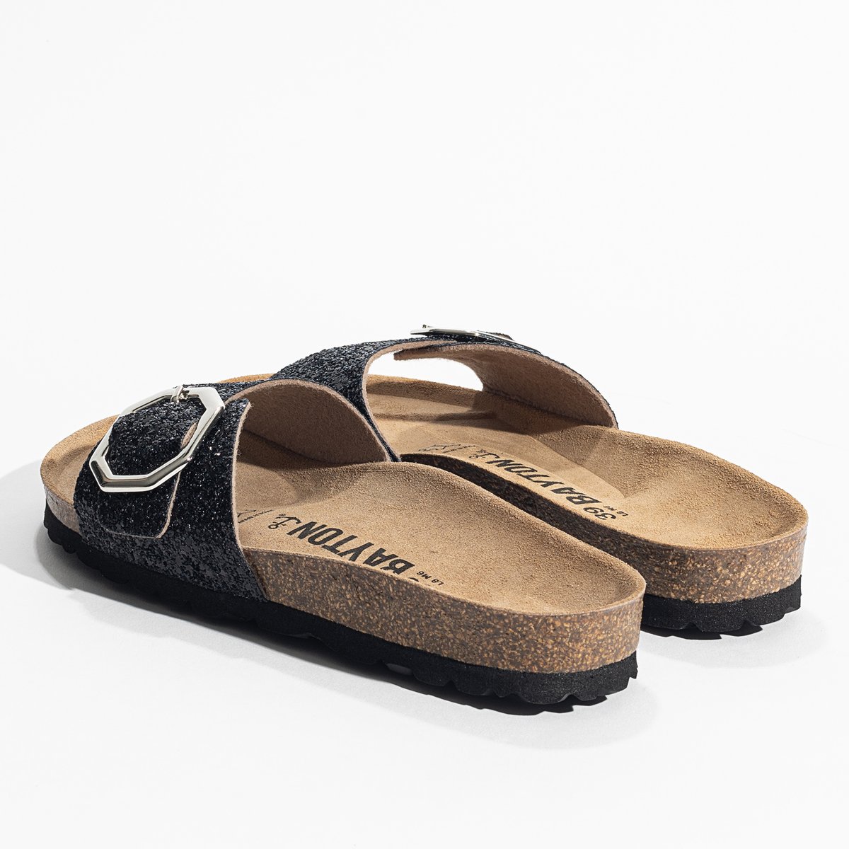 Sandales ZEPHYR noir, BAYTON