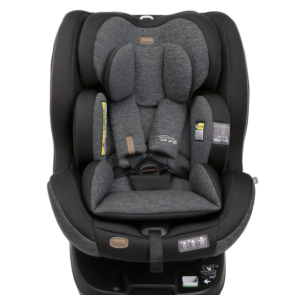 Siège-Auto Seat3Fit i-Size noir, CHICCO