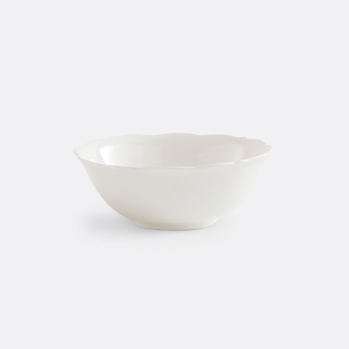 Lot de 4 bols en porcelaine, Hirène blanc, LA REDOUTE INTERIEURS