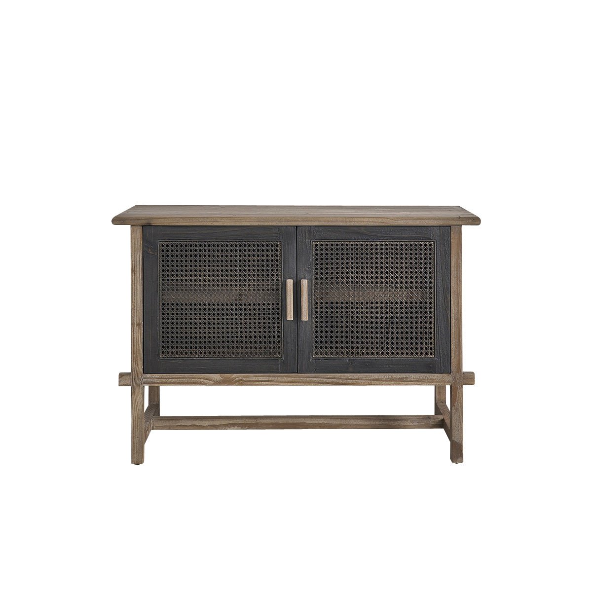 Buffet en bois recyclé massif 120 cm JUNKO gris, BERAH GETAH