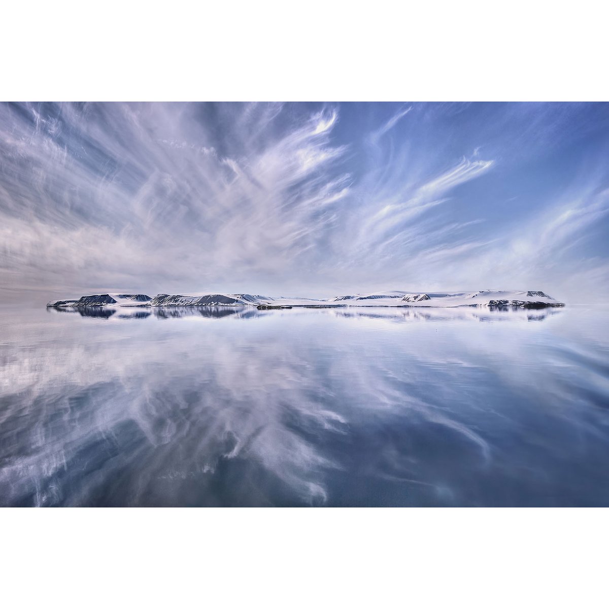 Tableau paysage Une Journee en Arctique tableau alu dibond, HEXOA