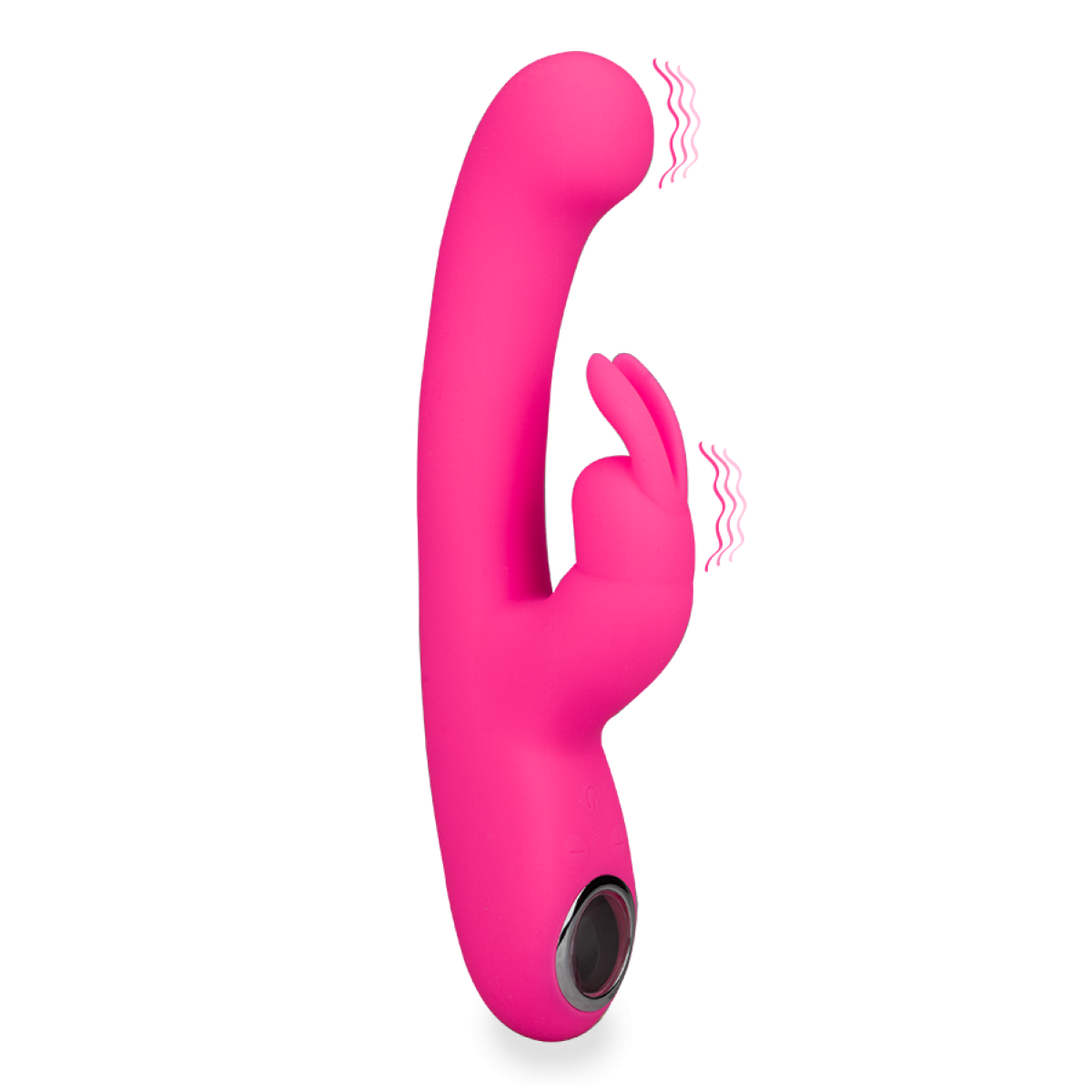 Vibromasseur puissant rabbit 9 modes et 9 vitesses Vanilla rose, LOVE AND VIBES