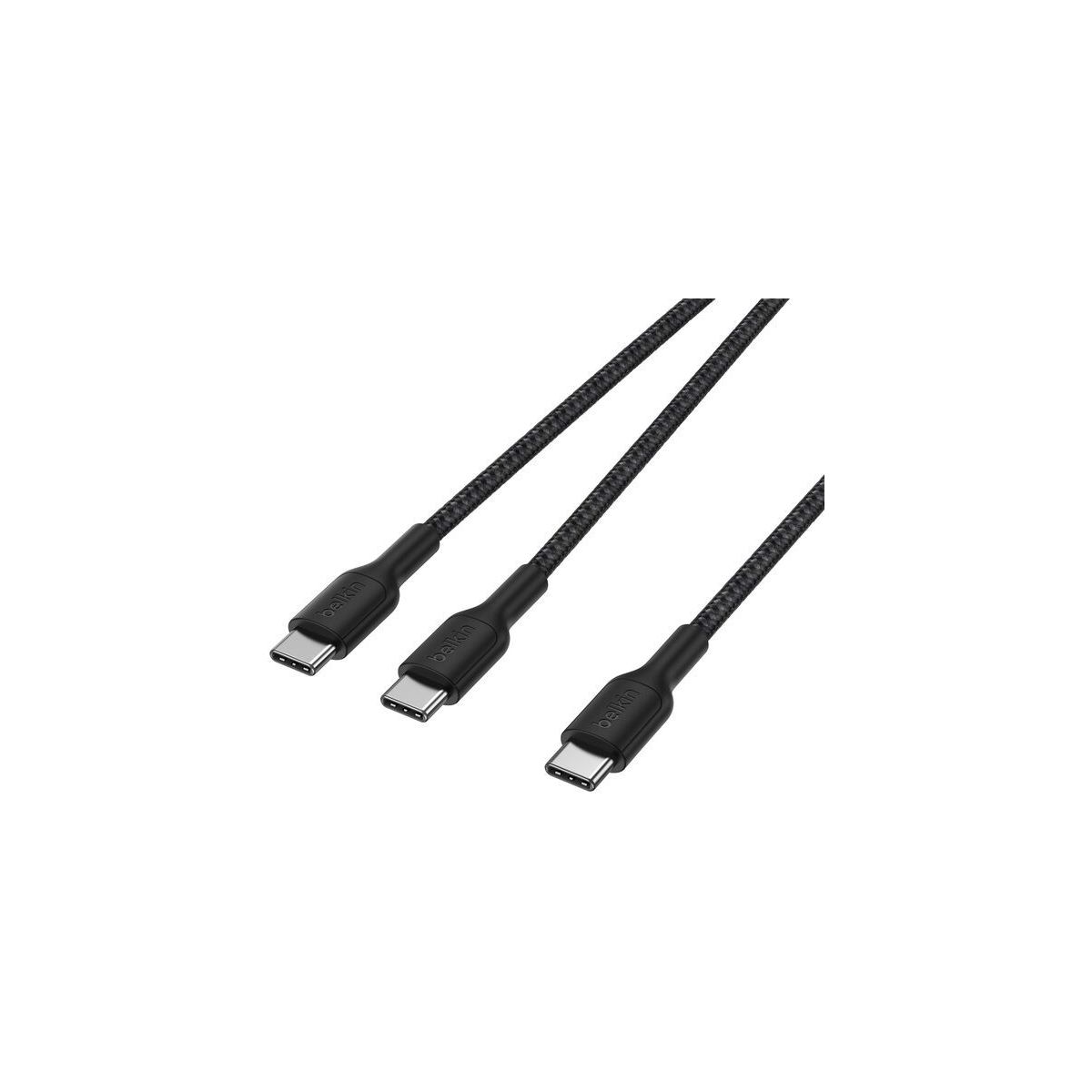 Câble de charge 1.5M 140W Noir couleur unique, BELKIN