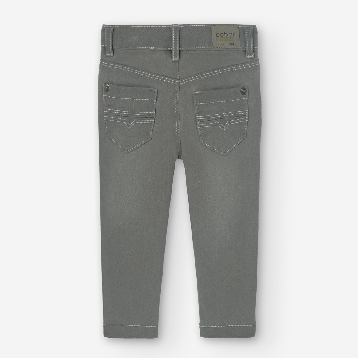 Jeans stretch gris, BOBOLI