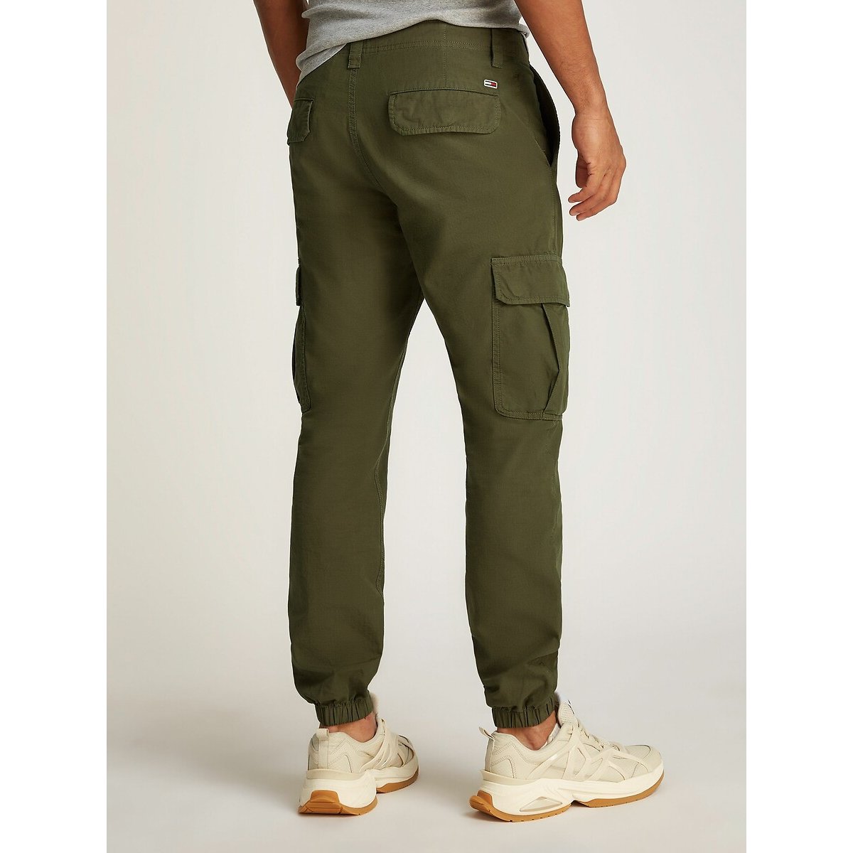Pantaloni cargo Ryan verde kaki, TOMMY JEANS